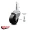 Service Caster 2 Inch Soft Rubber Wheel 5/16 Grip Neck Stem Caster SCC-GN05S210-SRS - alternate 2